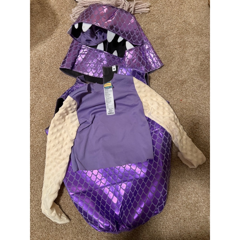 Disguise Monsters Inc Costume Kids 3T-4T Purple Boo Monster Suit Halloween 20300